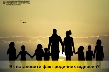 Особливості встановлення факту родинних відносин Особливості встановлення факту родинних відносин