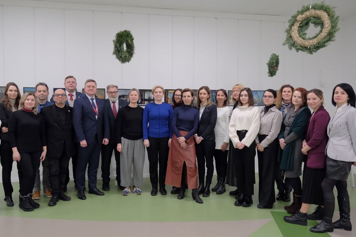 Ірина ВЕРЕЩУК зустрілася з волонтерами Любліна Ірина ВЕРЕЩУК зустрілася з волонтерами Любліна