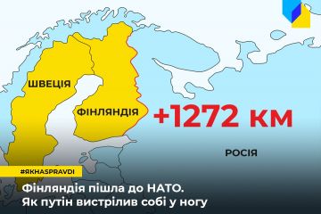Росія vs НАТО: як “геостратег” путін створив собі проблему довжиною в 1272 км Росія vs НАТО: як “геостратег” путін створив собі проблему довжиною в 1272 км