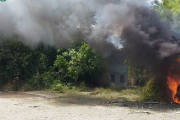 У Новобериславі на Херсонщині через російський обстріл загинуло подружжя У Новобериславі на Херсонщині через російський обстріл загинуло подружжя