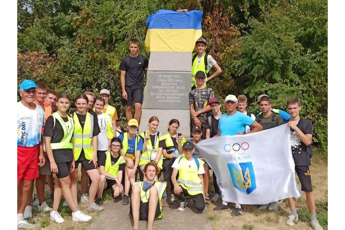 Вихованці гуртка " Географічне краєзнавство"   доєдналися до Всеукраїнського проекту НОК України Олімпійського тижня