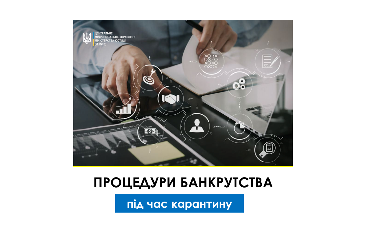 ПРОЦЕДУРИ БАНКРУТСТВА ПІД ЧАС КАРАНТИНУ ПРОЦЕДУРИ БАНКРУТСТВА ПІД ЧАС КАРАНТИНУ