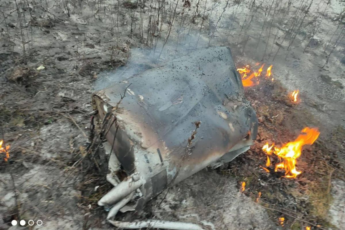 Гвардійці під Києвом збили крилату ракету Гвардійці під Києвом збили крилату ракету