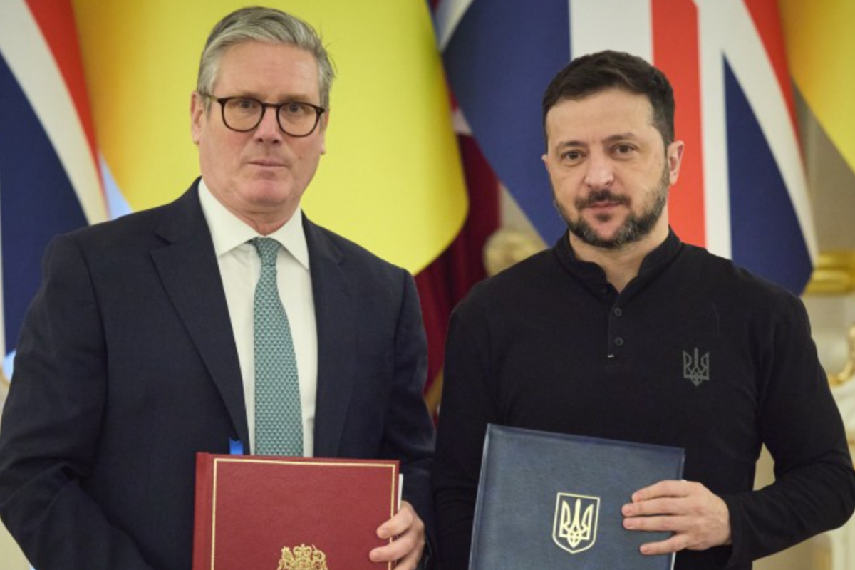 Україна та Велика Британія підписали угоду на 100 років... Україна та Велика Британія підписали угоду на 100 років...