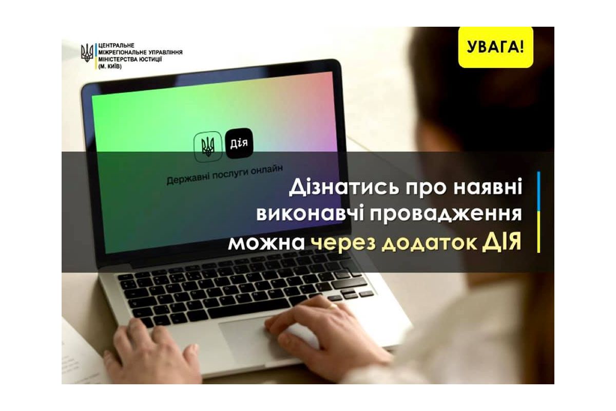 Як дізнатись про наявні виконавчі провадження через додаток "Дія"?