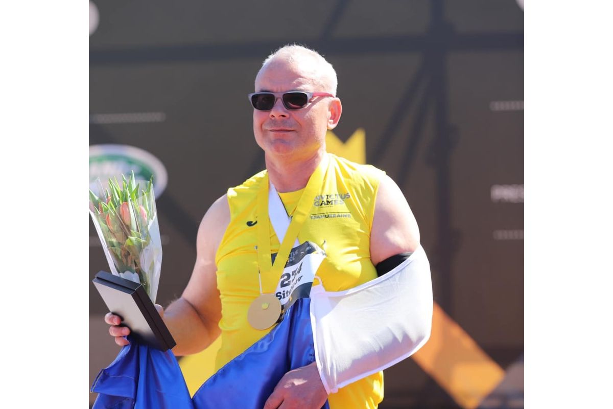 Українці здобули перше золото на Invictus Games у Гаазі Українці здобули перше золото на Invictus Games у Гаазі