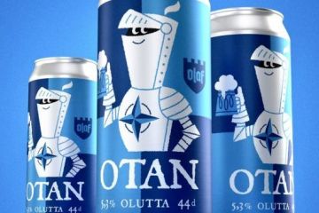 Фіни відзначають вступ до НАТО і тролять росіян. Фінська приватна пивоварня випусила пиво OTAN.  Фіни відзначають вступ до НАТО і тролять росіян. Фінська приватна пивоварня випусила пиво OTAN.