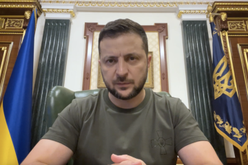 Щоб ми вигнали окупантів з України, Росії має ставати складніше воювати щодня – звернення Президента Володимира Зеленського Щоб ми вигнали окупантів з України, Росії має ставати складніше воювати щодня – звернення Президента Володимира Зеленського