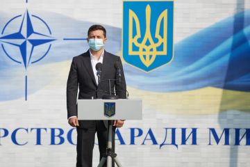 Украина хочет мира на востоке и делает для этого все от нее зависящее – Президент на открытии учений Rapid Trident – 2020 Украина хочет мира на востоке и делает для этого все от нее зависящее – Президент на открытии учений Rapid Trident – 2020