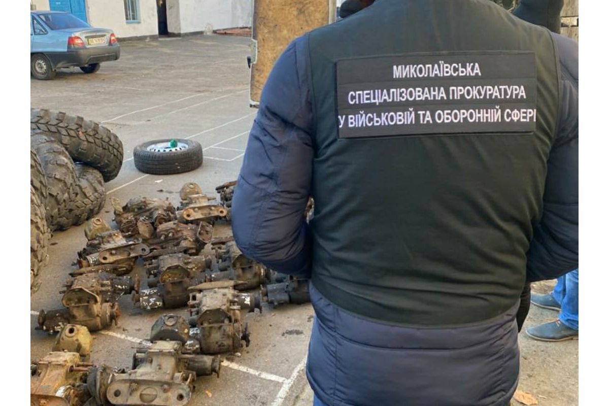 У Миколаєві попереджено розкрадання запчастин до військової техніки на суму майже півмільйона гривень У Миколаєві попереджено розкрадання запчастин до військової техніки на суму майже півмільйона гривень