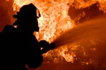 У Донецькій області горів медичний центр У Донецькій області горів медичний центр