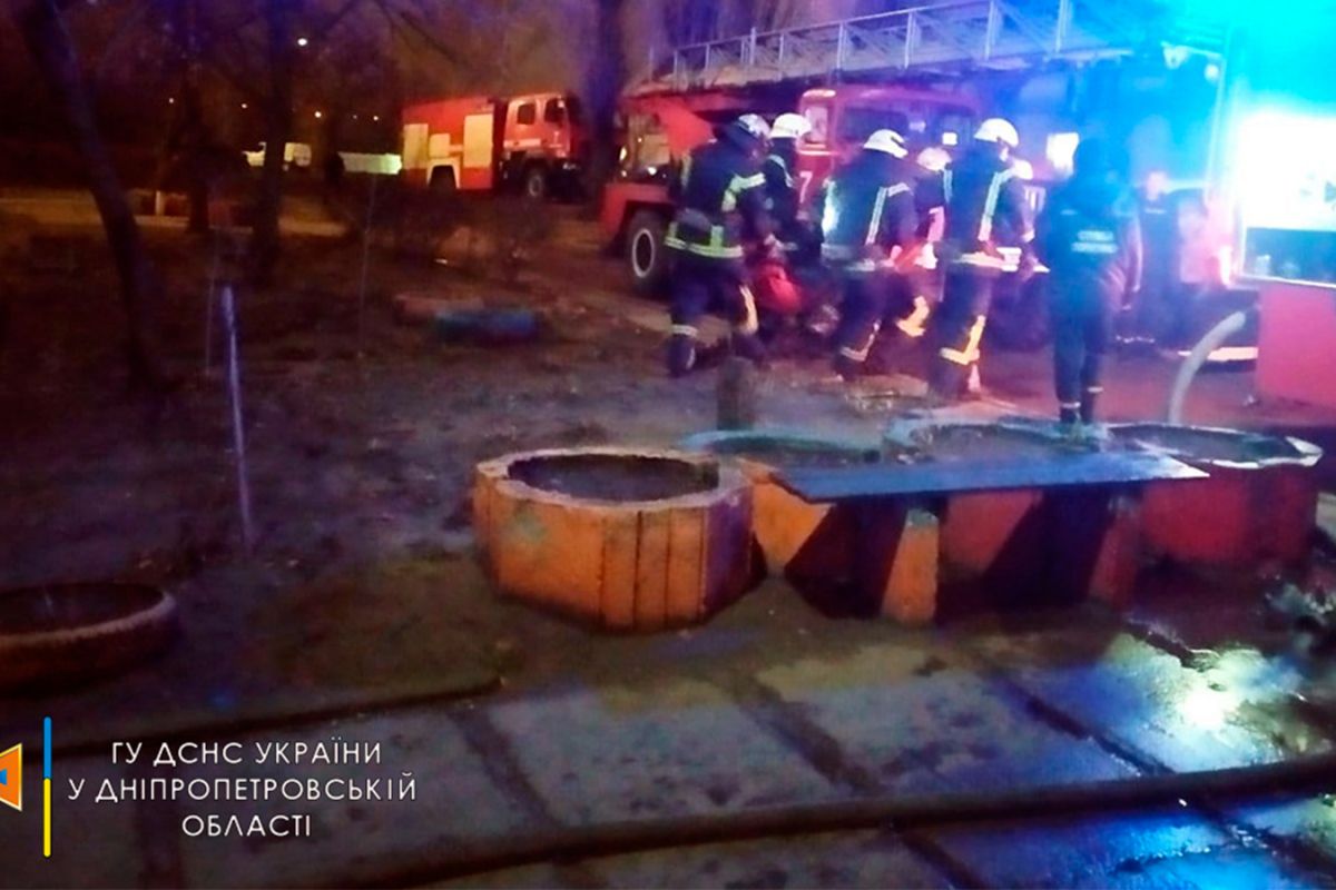 Знову горить: у Кам'янському сталася чергова пожежа Знову горить: у Кам'янському сталася чергова пожежа