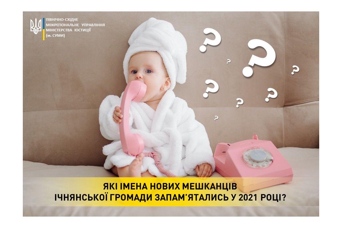 Які імена нових мешканців Ічнянської громади запам’ятались у 2021 році? Які імена нових мешканців Ічнянської громади запам’ятались у 2021 році?