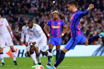 Лига Европы. Барселона - Наполи 1:1. Теперь все решится на "Сан-Паоло" Лига Европы. Барселона - Наполи 1:1. Теперь все решится на "Сан-Паоло"