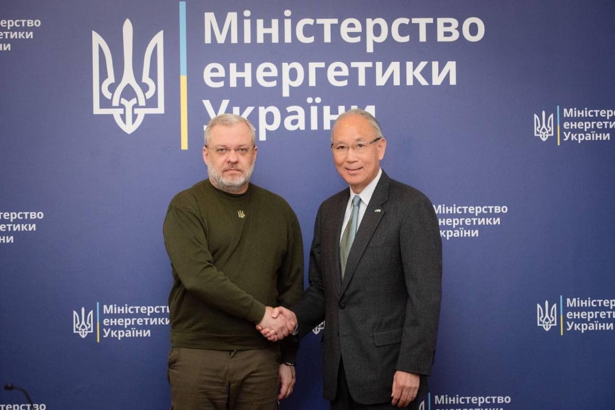 Японія допомагатиме українському енергосектору та допоможе підготуватись до наступної зими Японія допомагатиме українському енергосектору та допоможе підготуватись до наступної зими