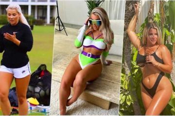 Зухвала і майже оголена: екс-зірка футболу, яку вигнали з клубу за скандальні відео, ошешелила фанів Зухвала і майже оголена: екс-зірка футболу, яку вигнали з клубу за скандальні відео, ошешелила фанів