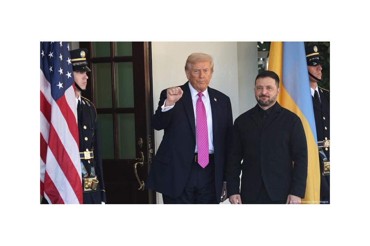 Зеленський після зустрічі з Трампом: Ми говорили про Tomahawk, але деталей не буде Зеленський після зустрічі з Трампом: Ми говорили про Tomahawk, але деталей не буде
