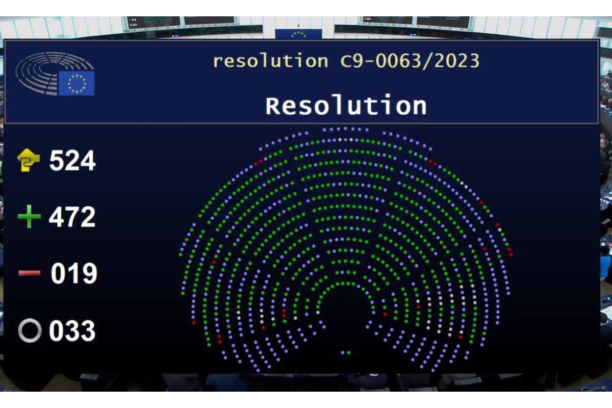 Європарламент проголосував за трибунал для путіна Європарламент проголосував за трибунал для путіна