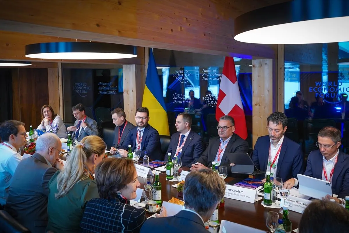 Швейцарія вивчає можливість власним компаніям інвестивувати в Україну