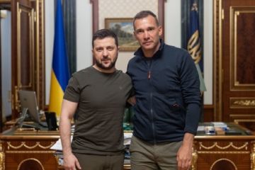 Андрій Шевченко став першим амбасадором UNITED 24 Андрій Шевченко став першим амбасадором UNITED 24