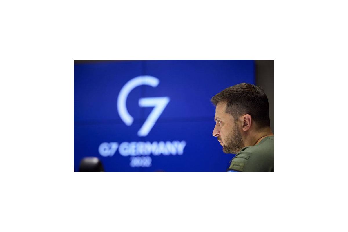 Зеленський візьме участь у зустрічі лідерів G7 в Японії в онлайн-режимі, — прес-служба Апарату РНБО України Зеленський візьме участь у зустрічі лідерів G7 в Японії в онлайн-режимі, — прес-служба Апарату РНБО України