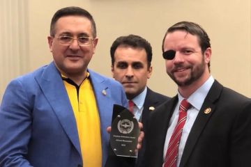Али Реза Резазаде в Конгрессе США вручена награда Freedom Defenders Award 2019 Али Реза Резазаде в Конгрессе США вручена награда Freedom Defenders Award 2019