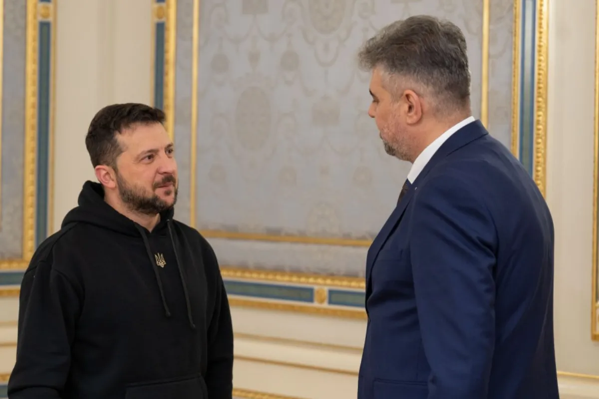 Володимир Зеленський зустрівся із Прем’єр-міністром Румунії. Обговорили пріоритети оборонної підтримки