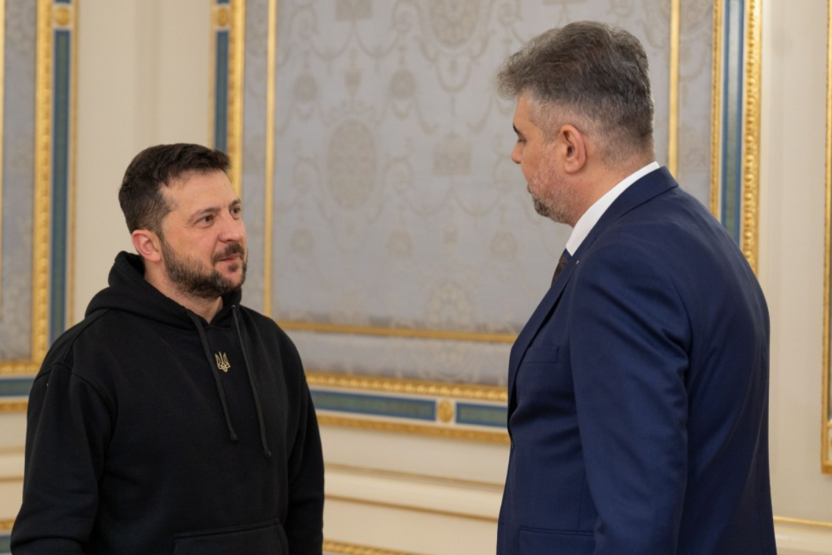Володимир Зеленський зустрівся із Прем’єр-міністром Румунії. Обговорили пріоритети оборонної підтримки Володимир Зеленський зустрівся із Прем’єр-міністром Румунії. Обговорили пріоритети оборонної підтримки