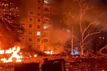​Внаслідок удару, який російські окупанти завдали по Запоріжжю вночі, частина міста залишилася без центрального опалення