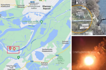 Випалили вщент: ЗСУ накрили "базу" ворога на Потьомкінському острові біля Херсона (відео) Випалили вщент: ЗСУ накрили "базу" ворога на Потьомкінському острові біля Херсона (відео)