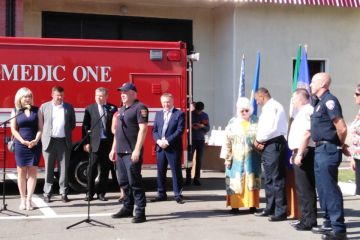 Броварам подарували новий рятувально-медичний автомобіль Броварам подарували новий рятувально-медичний автомобіль