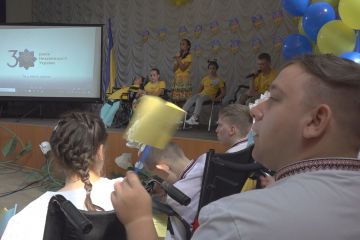 Концерт до Дня Незалежності у будинку-інтернаті Концерт до Дня Незалежності у будинку-інтернаті