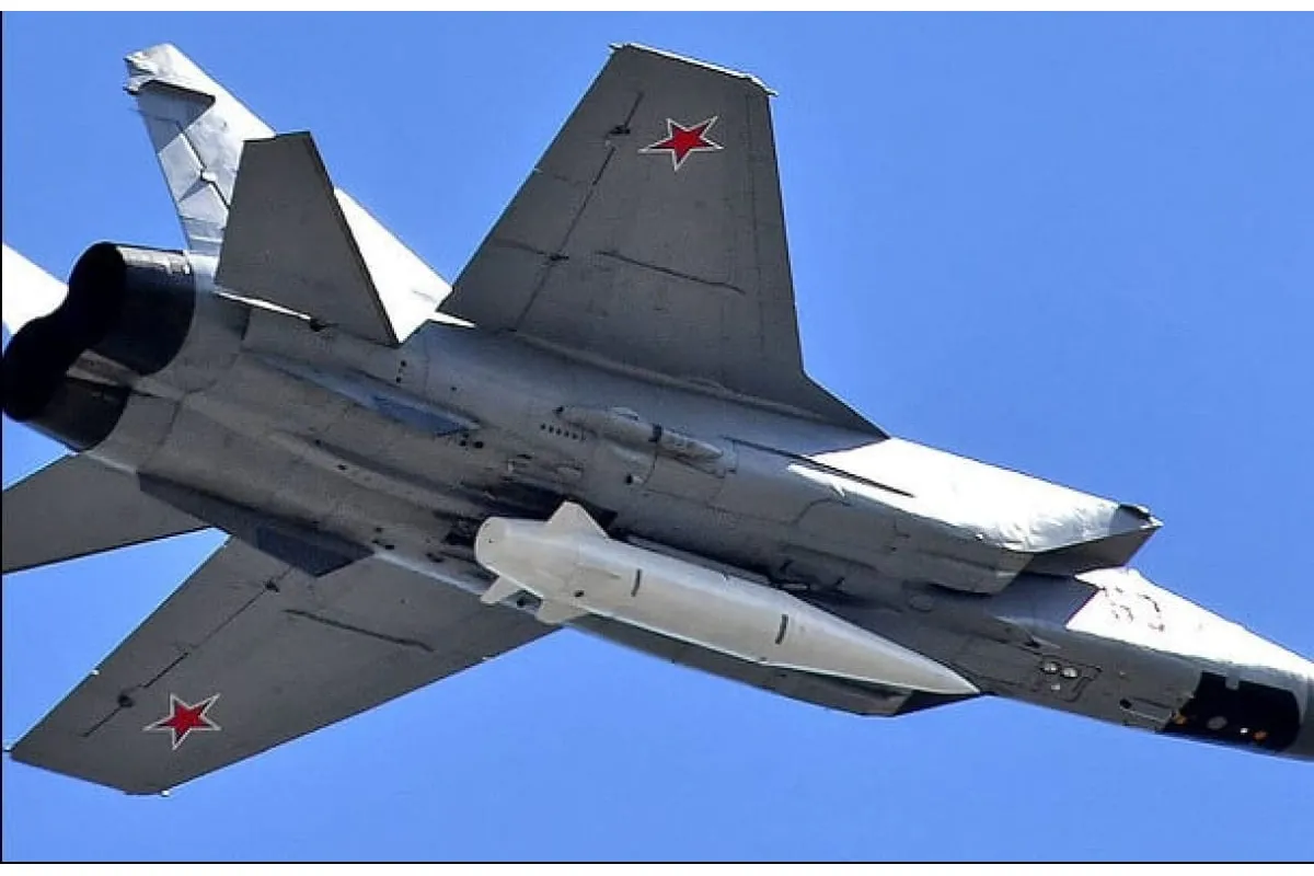росія стала частіше використовувати ракети «Кинжал» для ударів по Україні
