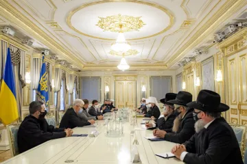 ​Президент призвал религиозных лидеров Украины помочь обезопасить граждан от распространения COVID-19