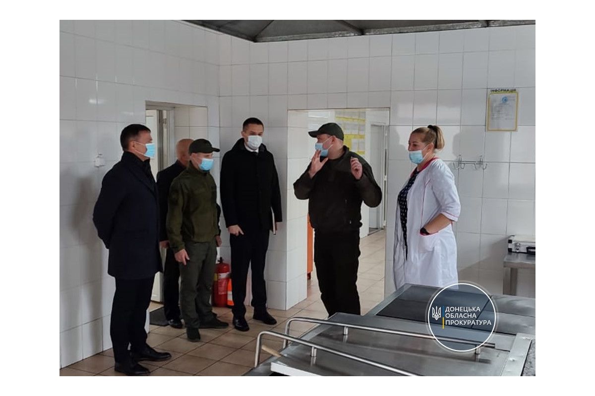 Керівник Донецької обласної прокуратури відвідав ДУ «Маріупольський слідчий ізолятор» (ФОТО) Керівник Донецької обласної прокуратури відвідав ДУ «Маріупольський слідчий ізолятор» (ФОТО)