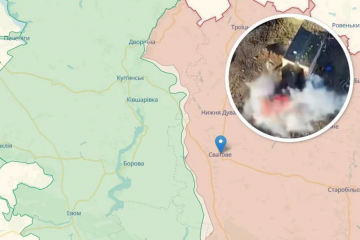 Бійці з "Ахіллесу" зпопелили позицію ворожої аеророзвідки на Сватівському напрямку (відео) Бійці з "Ахіллесу" зпопелили позицію ворожої аеророзвідки на Сватівському напрямку (відео)