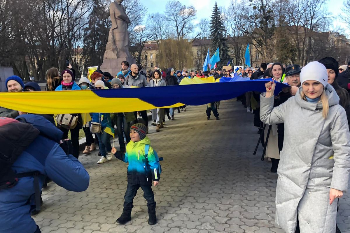 Містами України проходять Марші Єдності Містами України проходять Марші Єдності