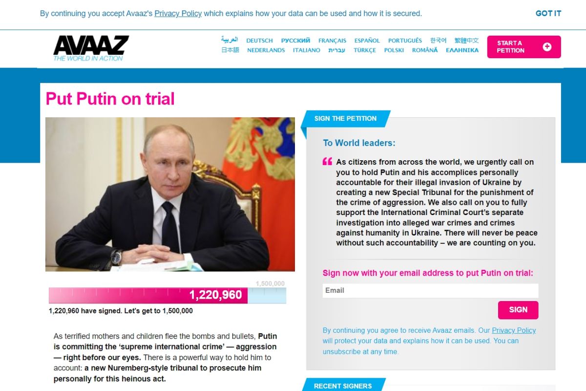 Колишні прем`єр-міністри Великобританії, Джон Мейджор та Гордон Браун, спільно з группою видатних вчених і юристів виступили з ініціативою почати роботу по організації міжнародного "Нюрнберзького трибуналу" над військовим злочинцем путіним Колишні прем`єр-міністри Великобританії, Джон Мейджор та Гордон Браун, спільно з группою видатних вчених і юристів виступили з ініціативою почати роботу по організації міжнародного "Нюрнберзького трибуналу" над військовим злочинцем путіним