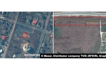 Російське вторгнення в Україну : В селищі Мангуш окупанти могли захоронити від 3 до 9 тисяч маріупольців. Російське вторгнення в Україну : В селищі Мангуш окупанти могли захоронити від 3 до 9 тисяч маріупольців.