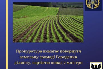 На Прикапатті прокуратура вимагає повернути земельну громаді Городенки ділянку вартістю понад 2 млн грн На Прикапатті прокуратура вимагає повернути земельну громаді Городенки ділянку вартістю понад 2 млн грн