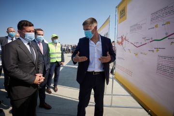 Президент прибыл с рабочей поездкой на Николаевщину Президент прибыл с рабочей поездкой на Николаевщину