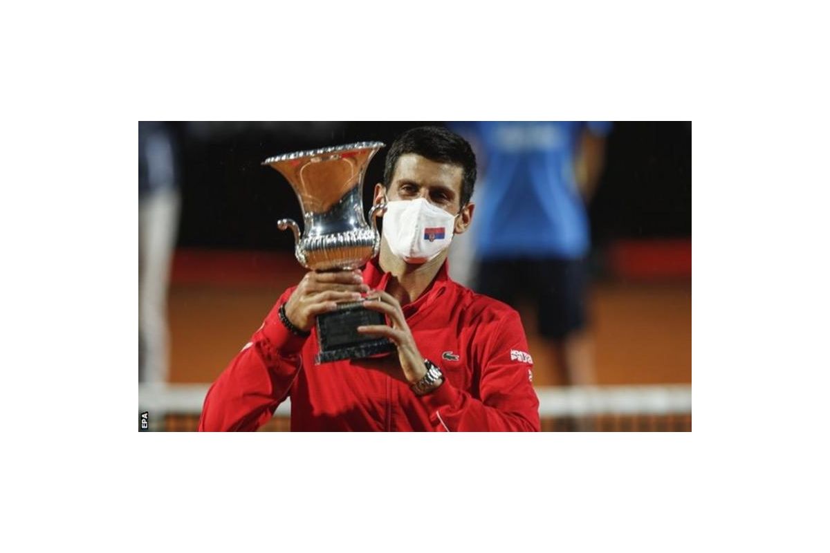 Новак Джокович виграв Відкритий чемпіонат Італії Новак Джокович виграв Відкритий чемпіонат Італії