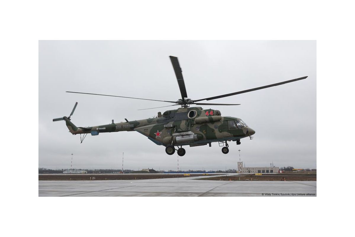 Україна заявила про знищення трьох гелікоптерів Мі-8 у окупованому Криму Україна заявила про знищення трьох гелікоптерів Мі-8 у окупованому Криму