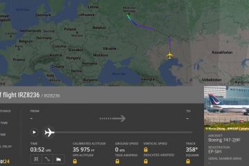 З Ірану на росію літають вантажні літаки, що доставляють обіцяну зброю  З Ірану на росію літають вантажні літаки, що доставляють обіцяну зброю