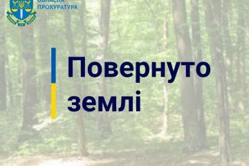 Прокуратура повернула у державну власність землі лісогосподарського призначення вартістю 211 млн грн Прокуратура повернула у державну власність землі лісогосподарського призначення вартістю 211 млн грн