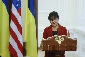 ​Спецпредставниця США з питань економічного відновлення України Пенні Пріцкер: «Економічна стійкість є основою перемоги над Росією»