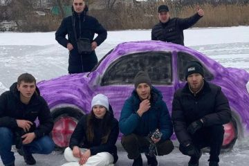 Справжній снігомобіль в Дніпрі! Справжній снігомобіль в Дніпрі!