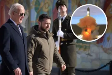 ​ЗМІ: Під час візиту Байден до Києва у рф відбувся невдалий запуск ракети "Сармат"