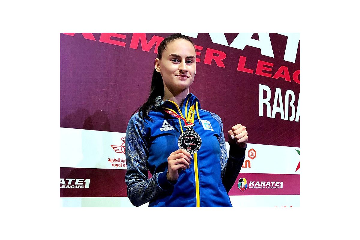 Галина Мельник – срібний призер етапу Karate1 Premier League у Рабаті