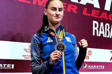Галина Мельник – срібний призер етапу Karate1 Premier League у Рабаті Галина Мельник – срібний призер етапу Karate1 Premier League у Рабаті